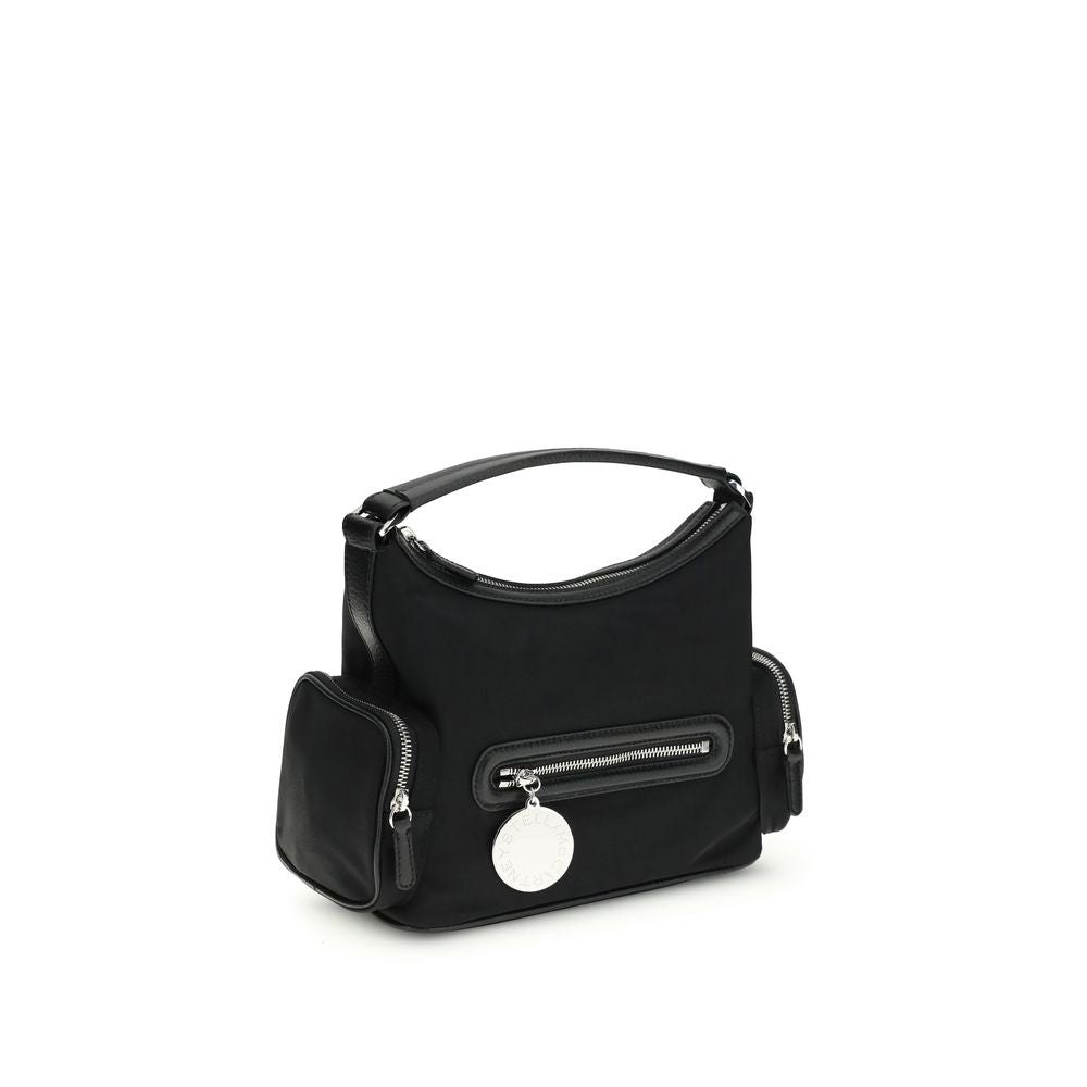 Stella McCartney 100% Other Fibres (vegan leather alternative) shoulder bag in black — view 2