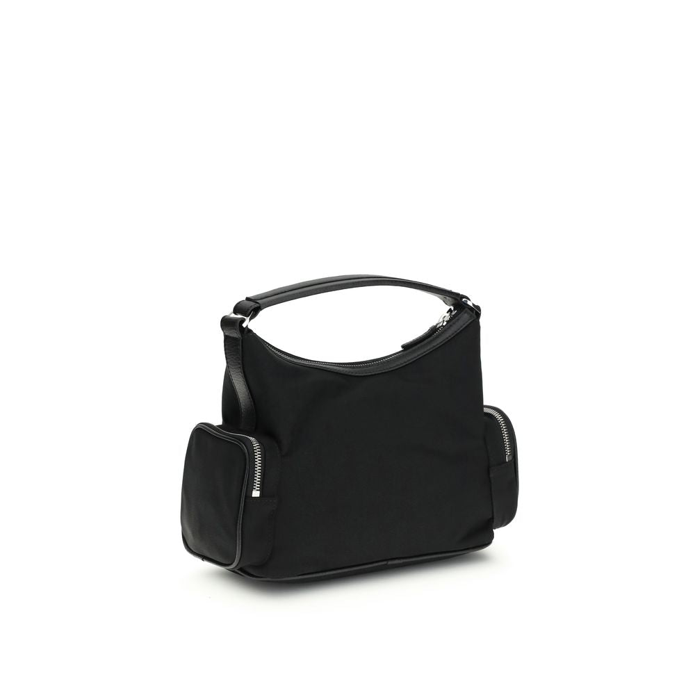 Stella McCartney 100% Other Fibres (vegan leather alternative) shoulder bag in black — view 3