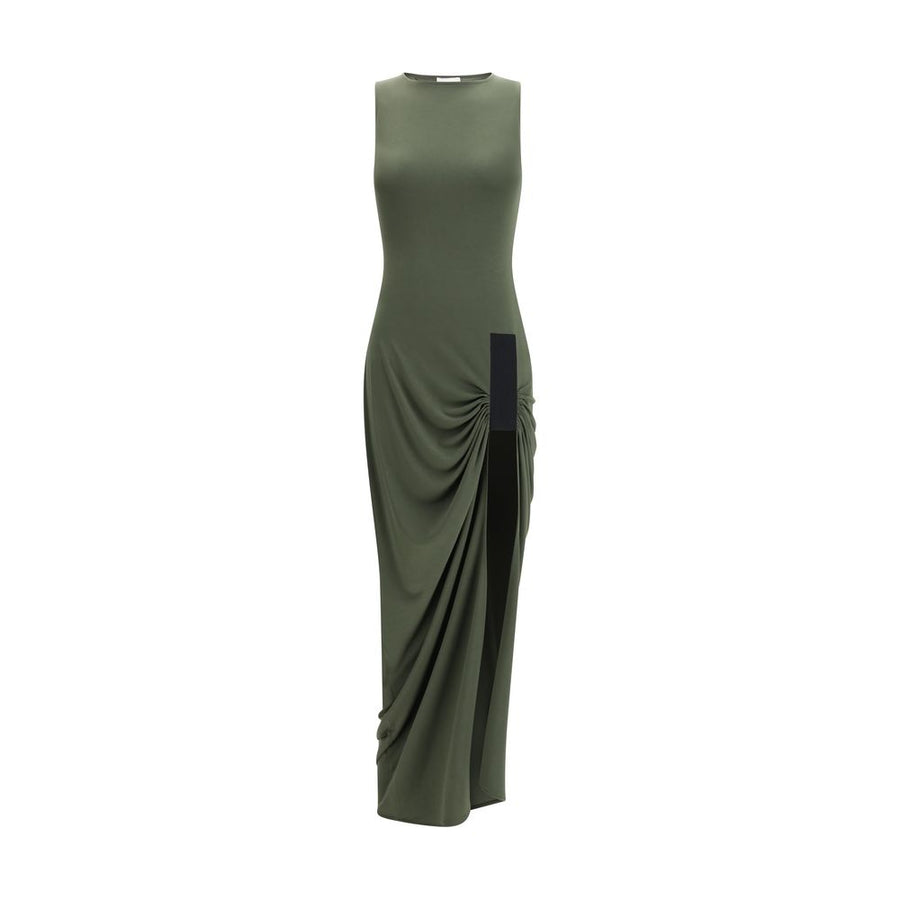 Coperni 100% Polyester dress in green