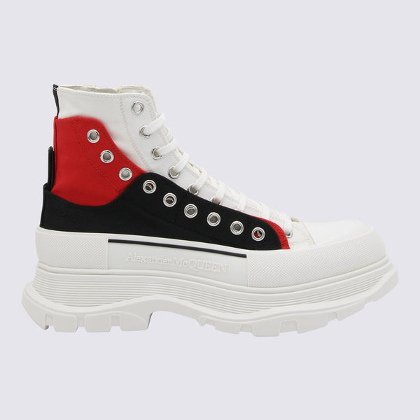 Alexander McQueen _Cover 100% TEX Sole 100% EL boot in multicolor