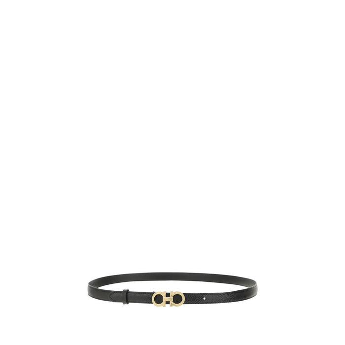 Ferragamo 100% Calf Leather Bos Taurus belt in brown — view 2