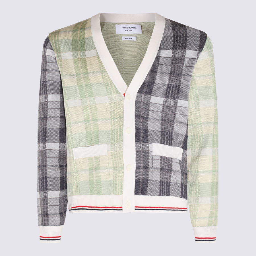 Thom Browne 100% Cotton cardigan in multicolor