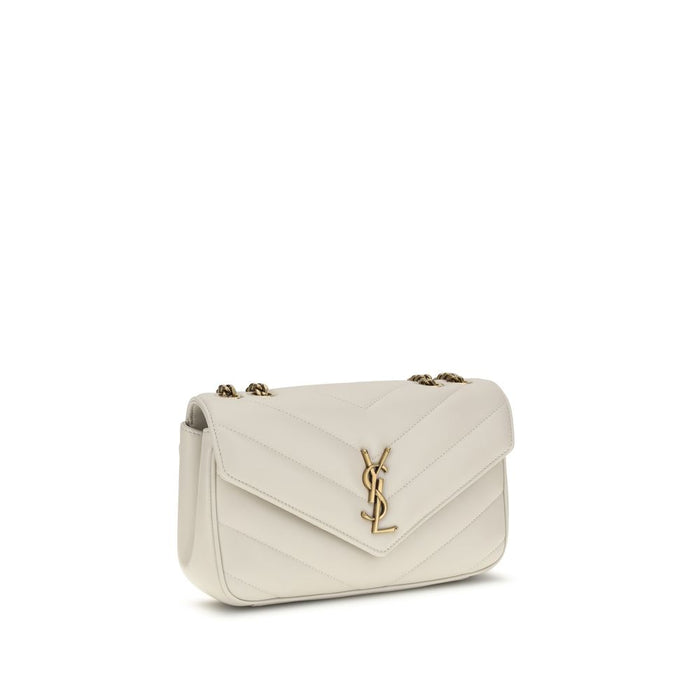 Saint Laurent 100% Lambskin shoulder bag in beige — view 2