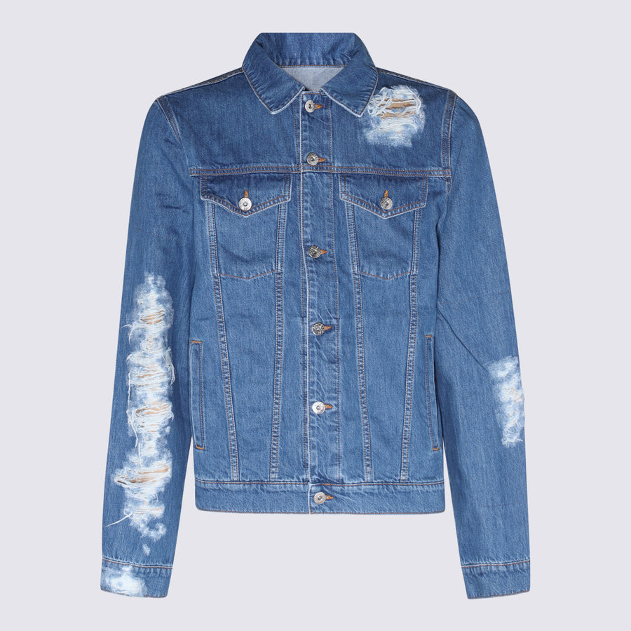 J.W.Anderson 100% Cotton jacket in blue