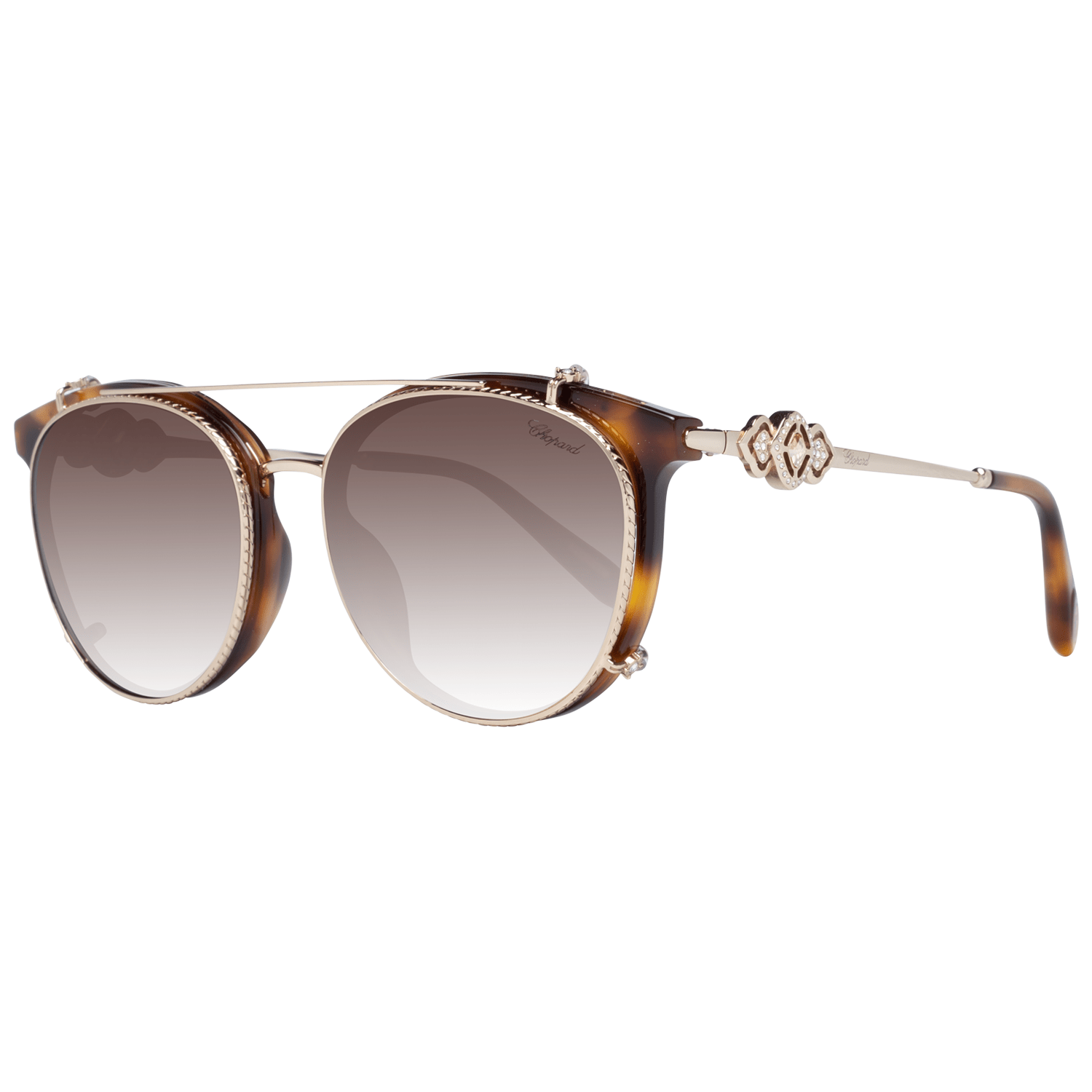 Brown Metal Glasses (frames) Accessory