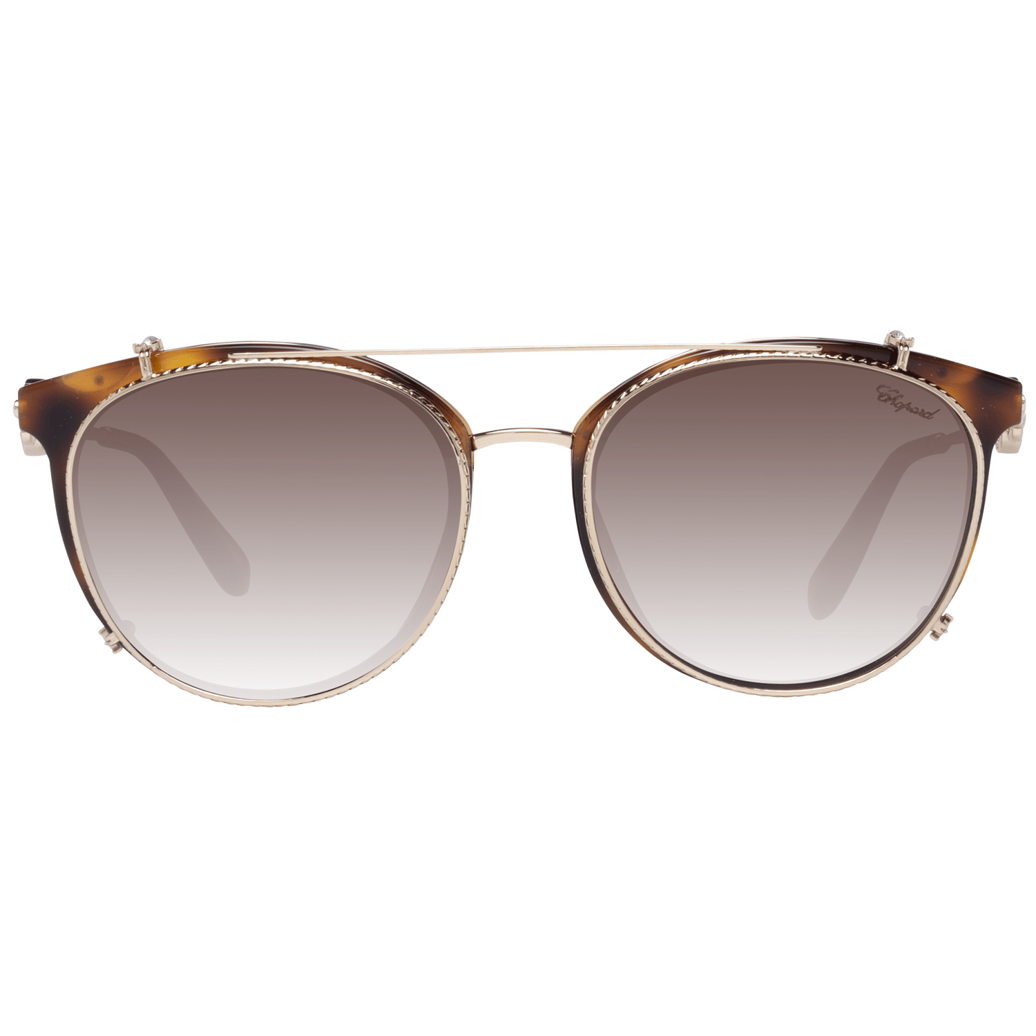Brown Metal Glasses (frames) Accessory