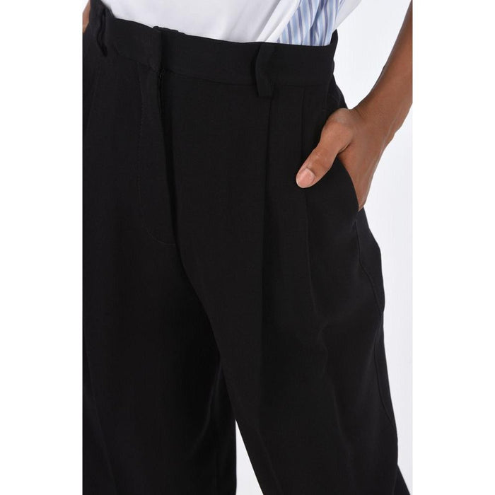 Tory Burch Acetate trousers in black — view 2