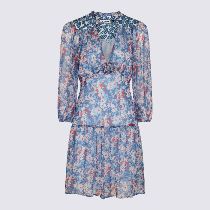 Rixo Dresses Blue Daisy Trail _vi