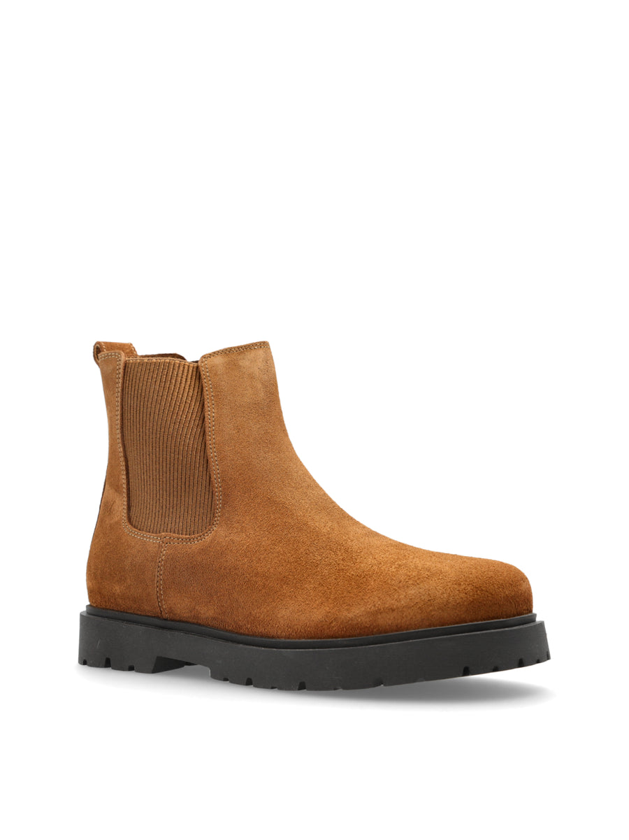 Birkenstock Suede chelsea boot in brown