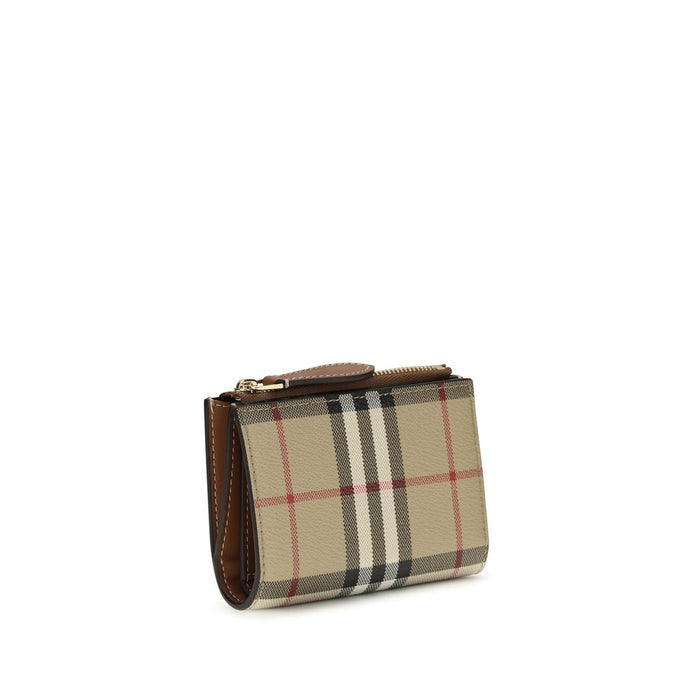 Burberry 55% Polyurethane wallet in beige — view 2