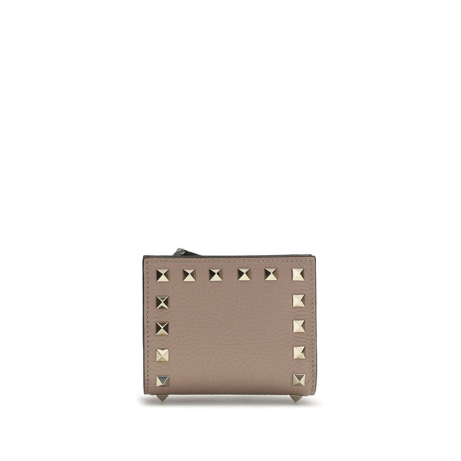 Valentino Garavani 100% Lamb wallet in gray