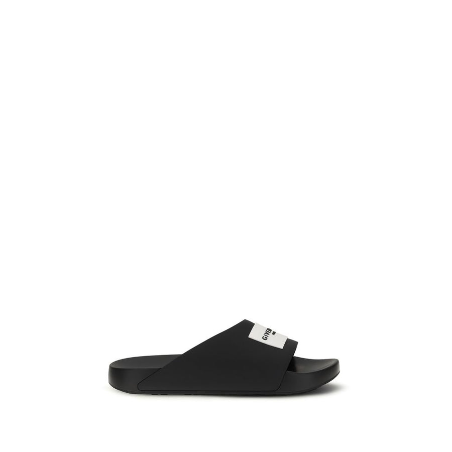 Givenchy 100% Rubber slippers in black