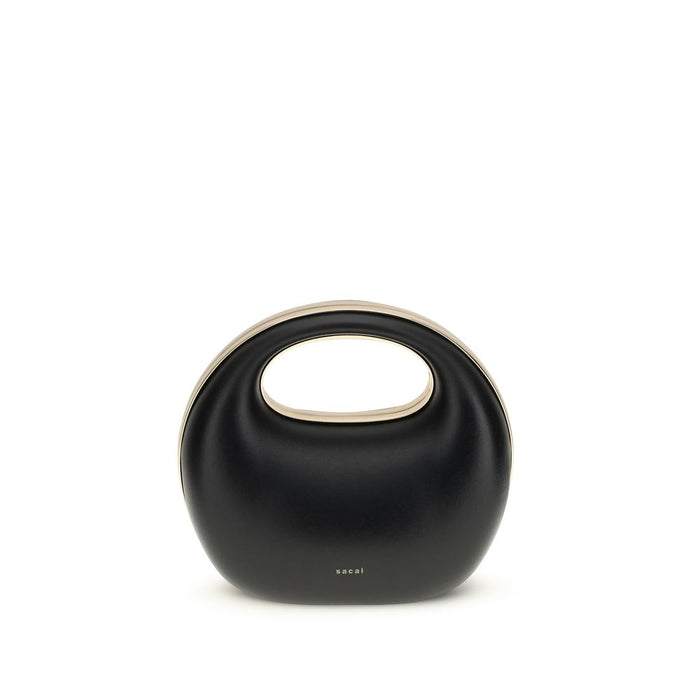 Black Calf Leather Bos Taurus Handbag Bag