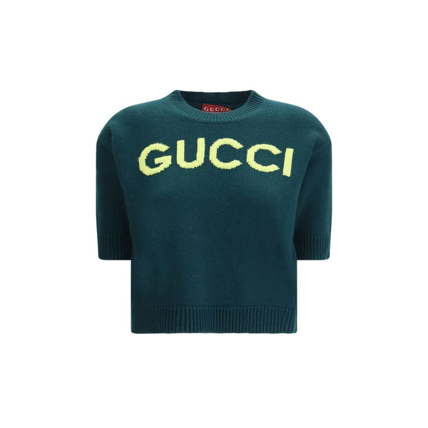 Gucci 100% Wool sweater in green