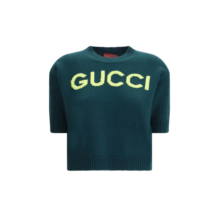 Gucci 100% Wool sweater in green