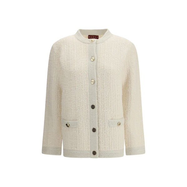 Gucci 51% Wool cardigan in beige