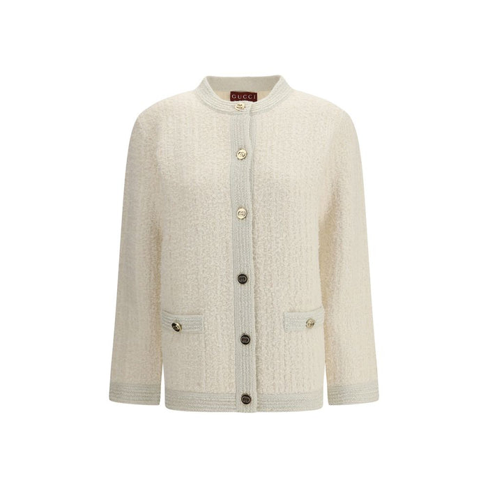 Gucci 51% Wool cardigan in beige