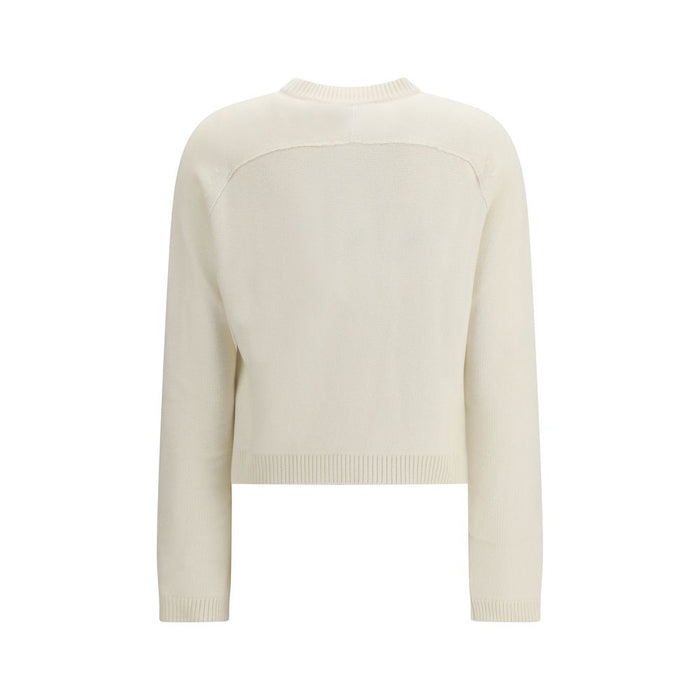 Gucci 70% Wool cardigan in beige — view 2