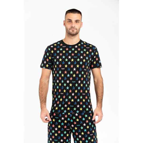 Moschino 92% Cotton t-shirt in black