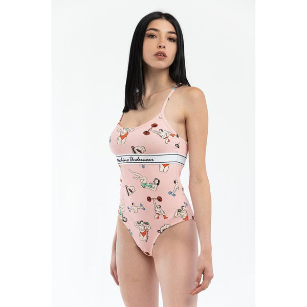 Moschino bodysuit in pink