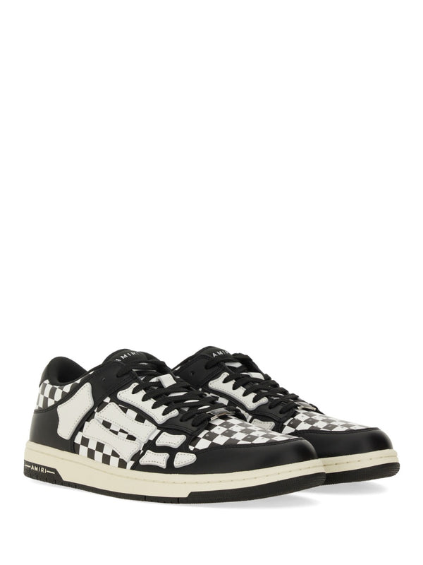 Cow Leather Black Sneakers Upper: Trainers