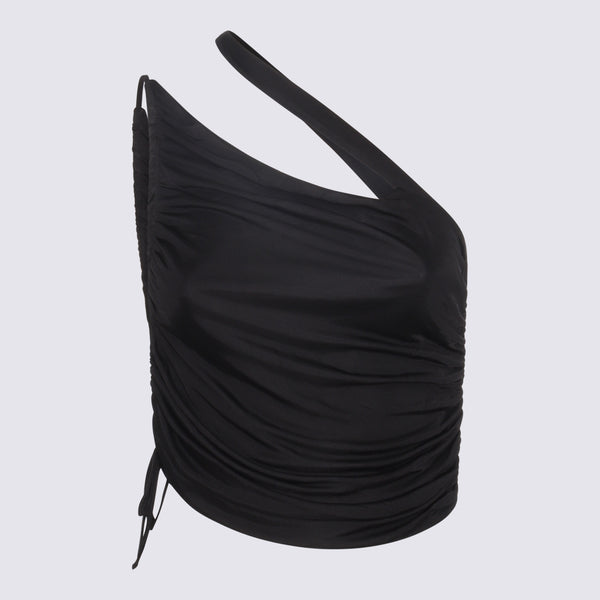 Andrea Adamo 100% Viscose top in black