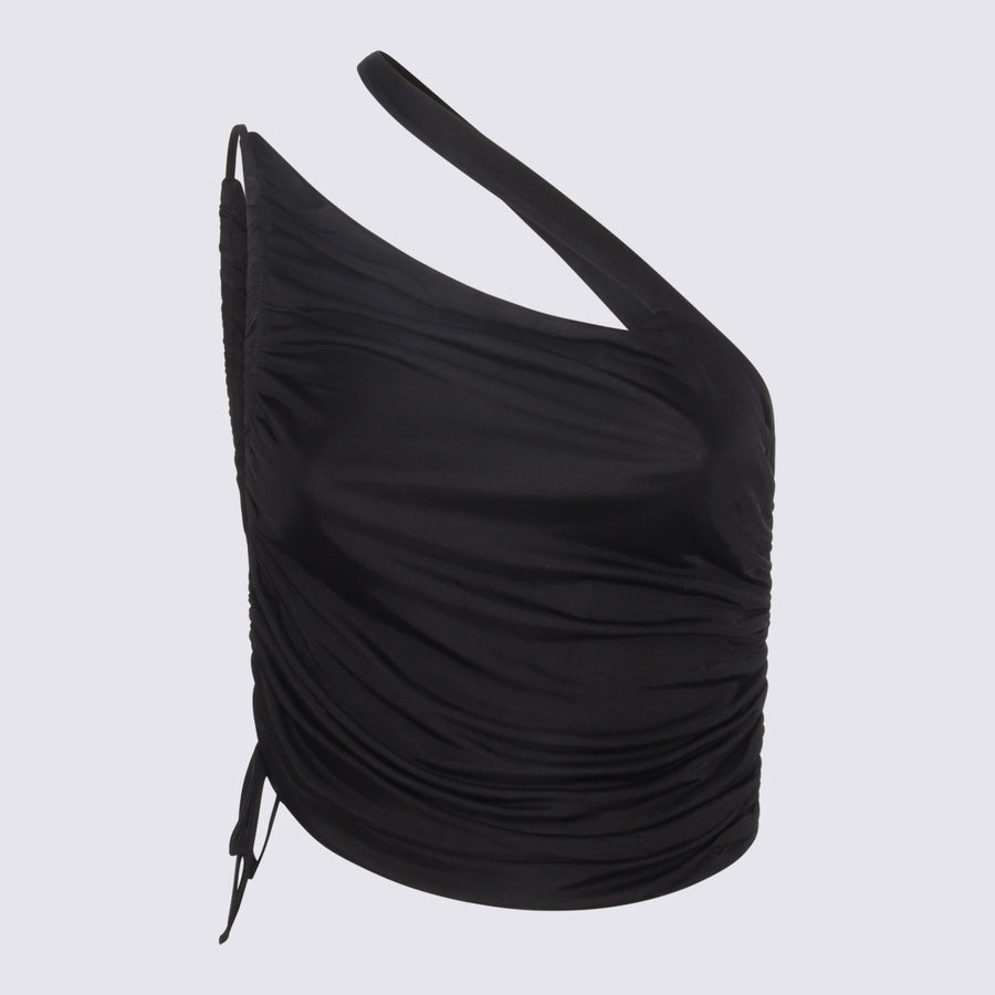 Andrea Adamo 100% Viscose top in black