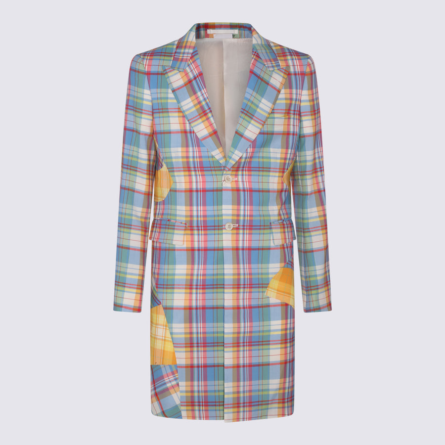 Comme Des Garcons Homme Plus 50% Wool blazer in multicolor