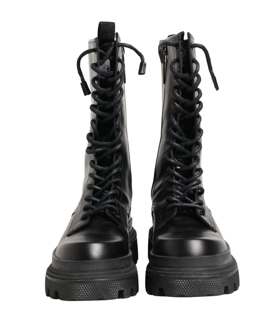 Dolce & Gabbana Leather boots in black