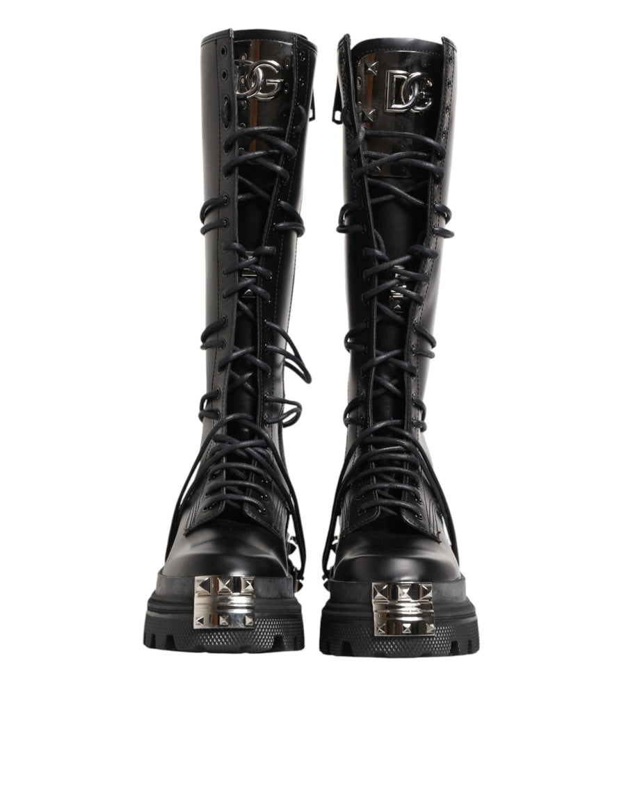 Dolce & Gabbana Leather boot in black