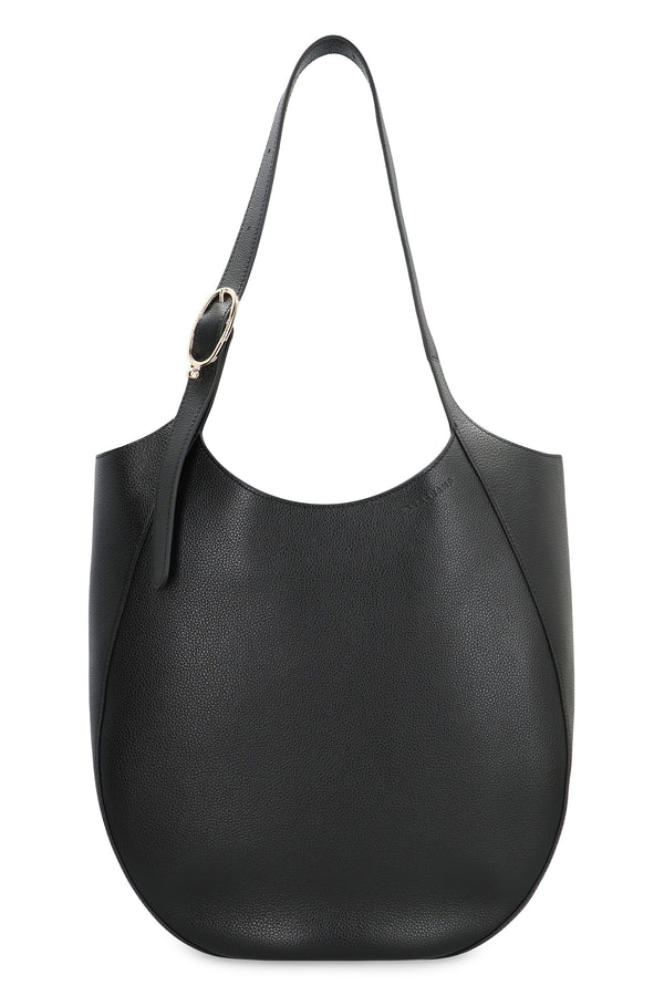 Tote Bag Le Foulonné Black Leather Cowhide