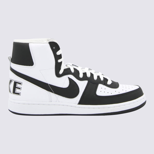 Comme Des Garcons Homme Plus X Nike Leather sneaker in black