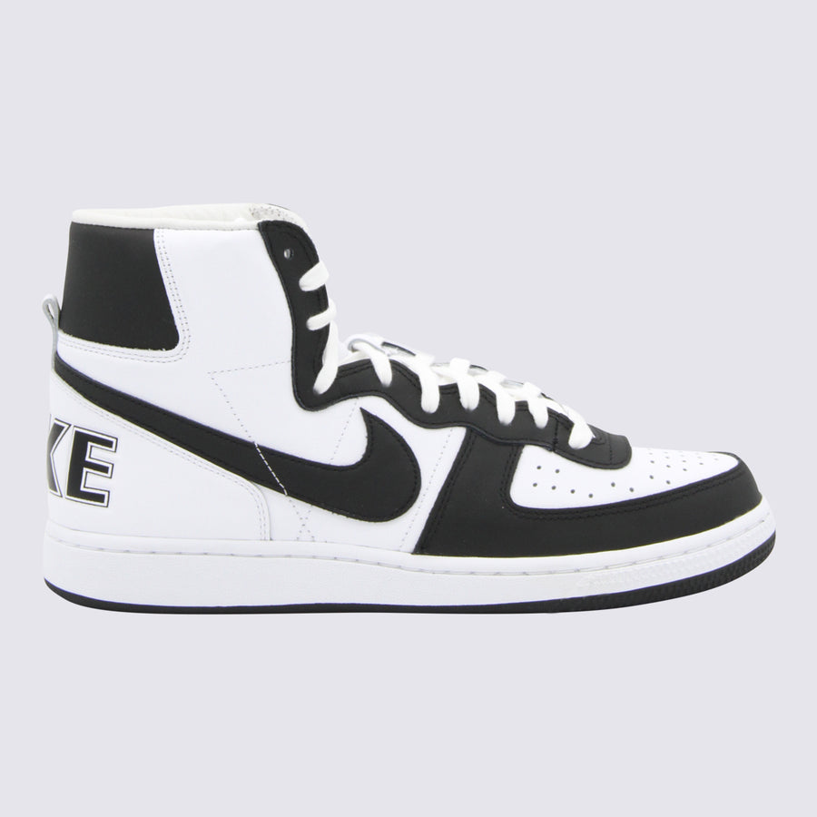 Comme Des Garcons Homme Plus X Nike Leather sneaker in black