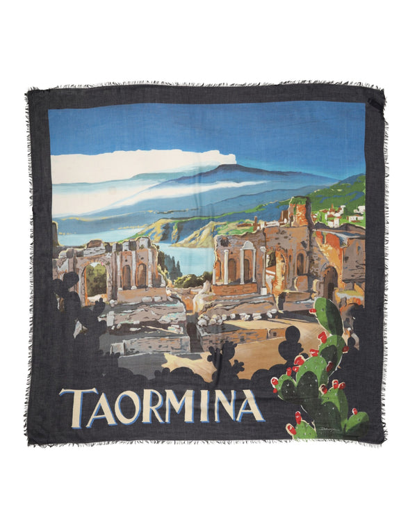 Dolce & Gabbana 90% Modal shawl in multicolor