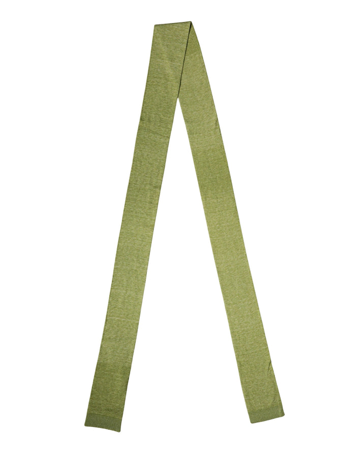 Dolce & Gabbana 50% Silk 50% Cashmere scarf in green — view 2