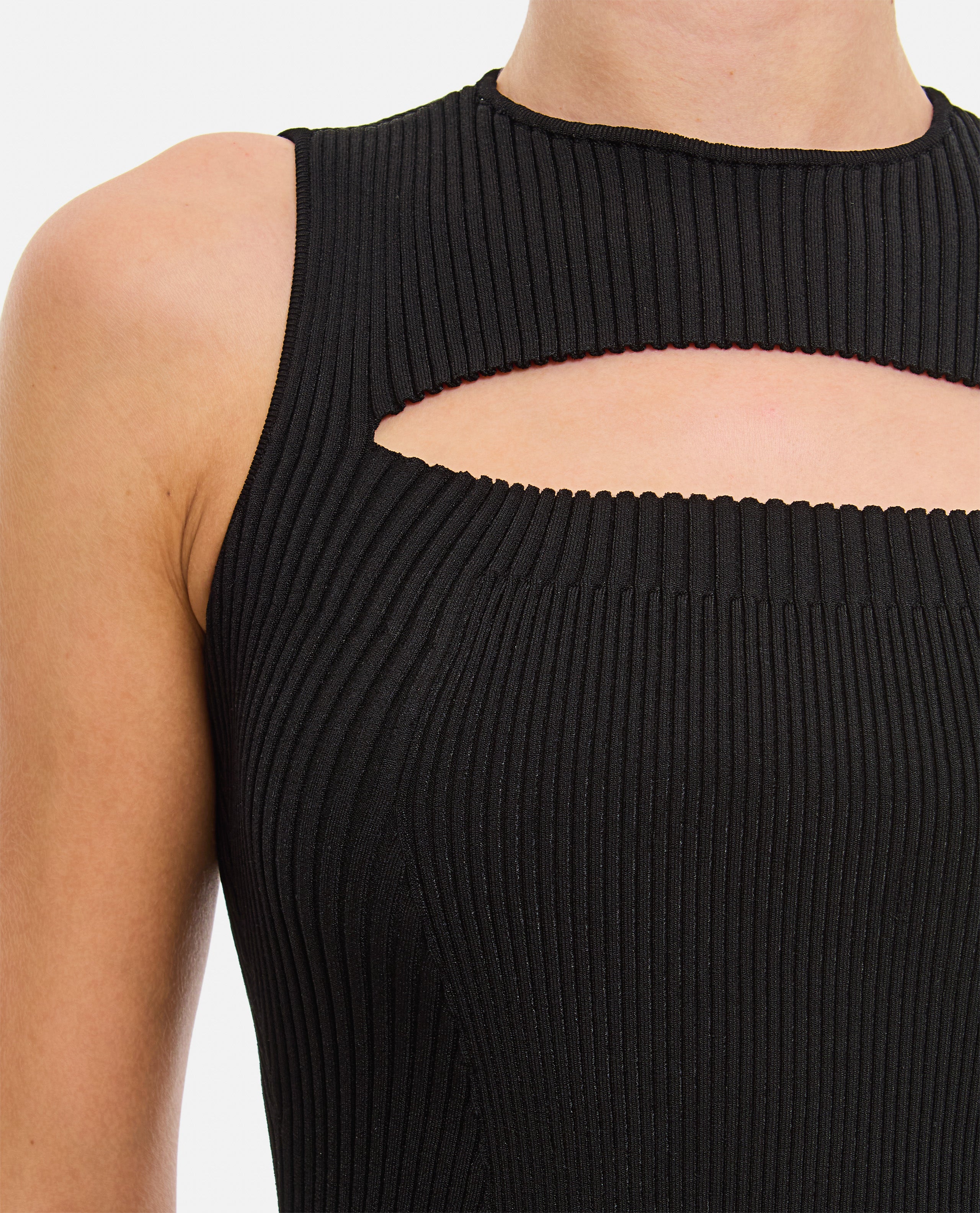 Alexander McQueen Top Black Vi Pa Pl Ea
