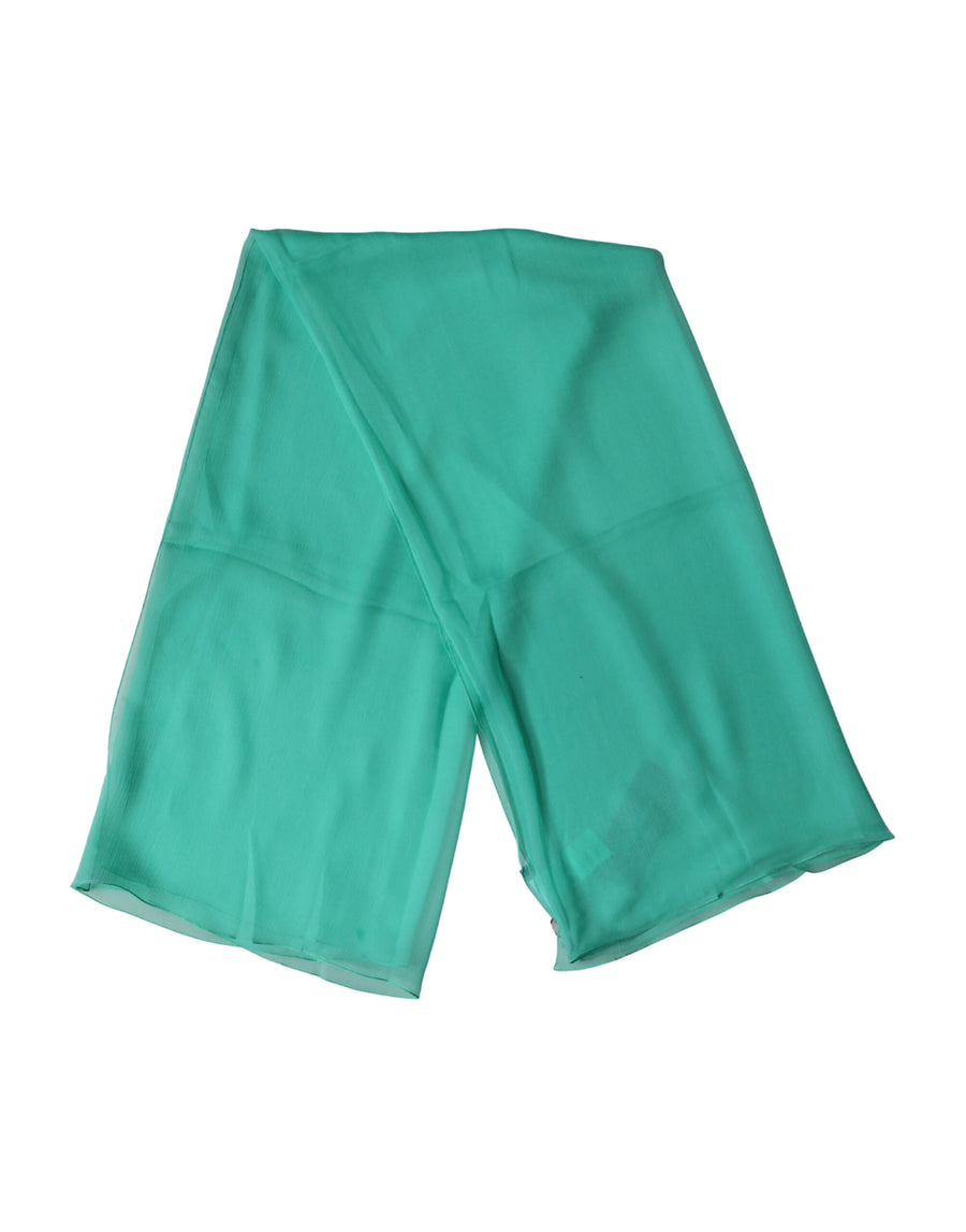 Dolce & Gabbana 100% Silk scarf in green