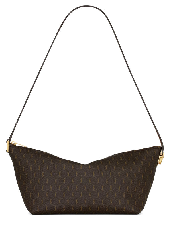 Shoulder Bag Le Monogramme Grey Leather Bovine