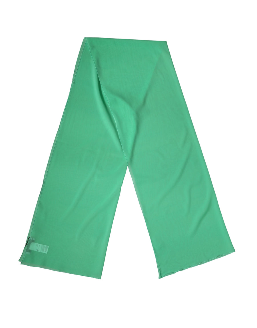 Dolce & Gabbana 92% Silk 8% Elastane scarf in green
