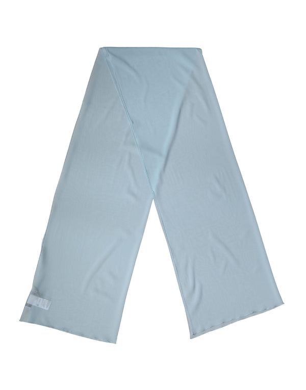 Dolce & Gabbana 92% Silk 8% Elastane scarf in blue