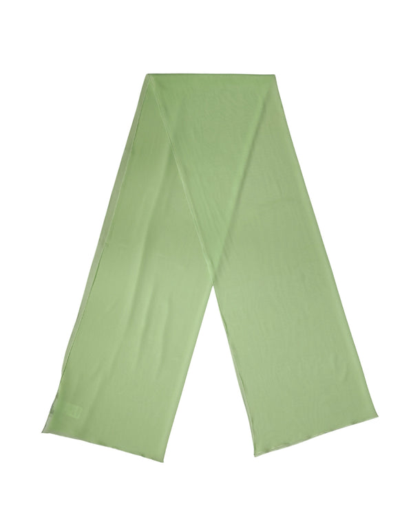 Dolce & Gabbana 92% Silk 8% Elastane scarf in green