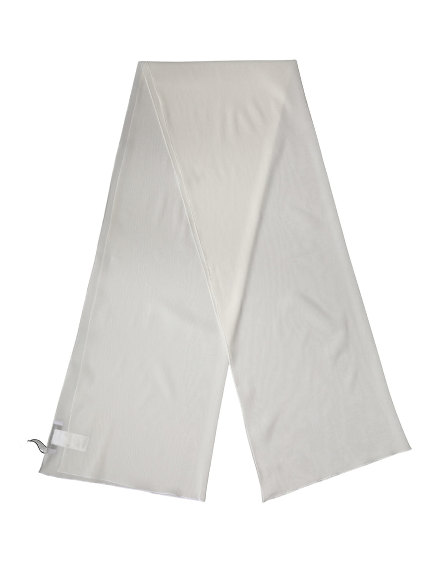 Dolce & Gabbana 92% Silk scarf in white