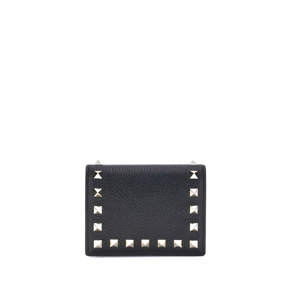 Valentino Garavani 100% Calf Leather Bos Taurus wallet in black