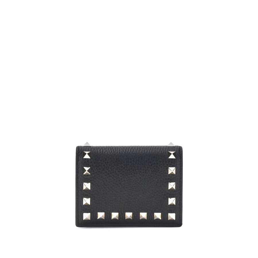 Valentino Garavani 100% Calf Leather Bos Taurus wallet in black