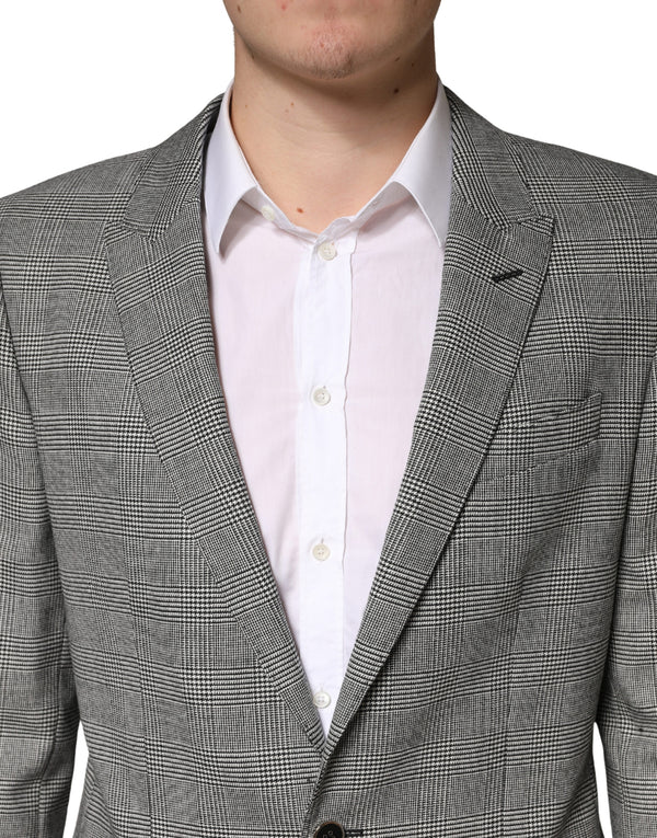 Dolce & Gabbana 60% Wool pant suit in gray