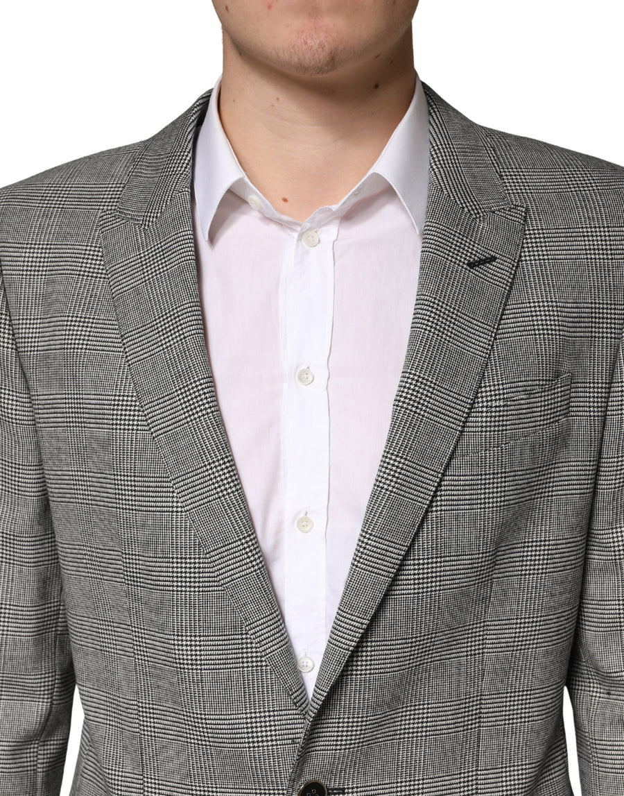 Dolce & Gabbana 60% Wool pant suit in gray