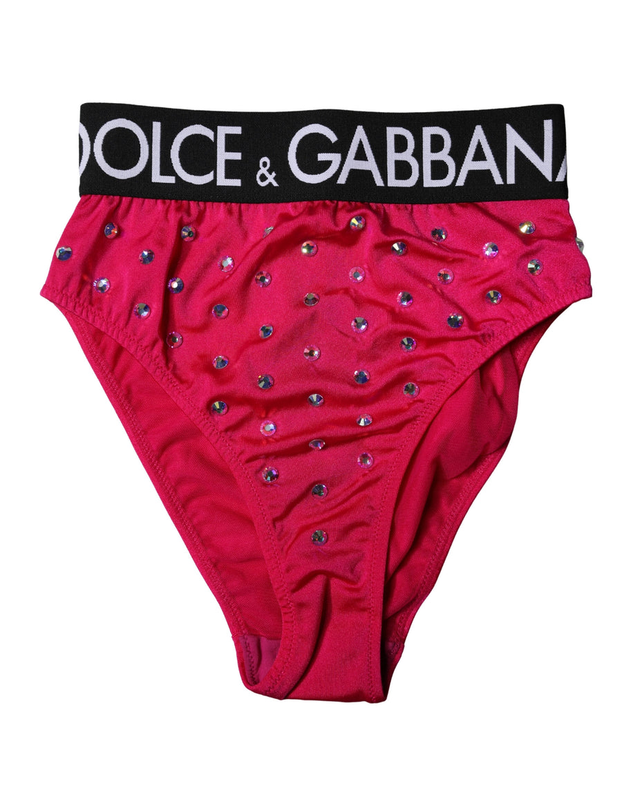 Dolce & Gabbana 80% Nylon brief in pink