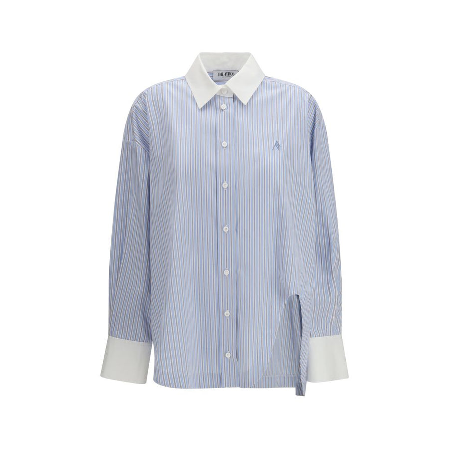 The Attico 100% Cotton shirt in blue