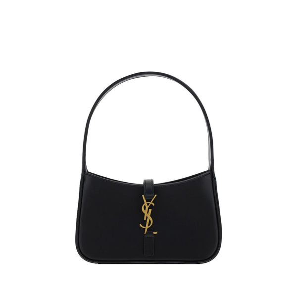 Saint Laurent 100% Calf Leather Bos Taurus shoulder bag in black