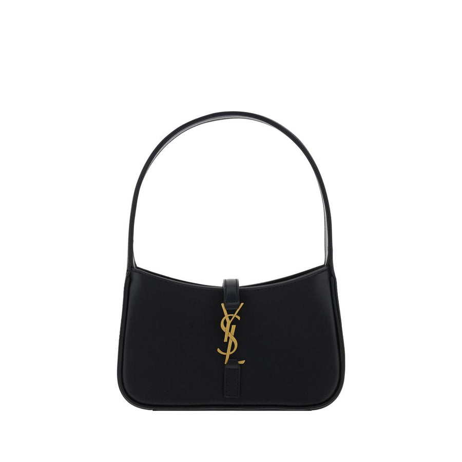 Saint Laurent 100% Calf Leather Bos Taurus shoulder bag in black